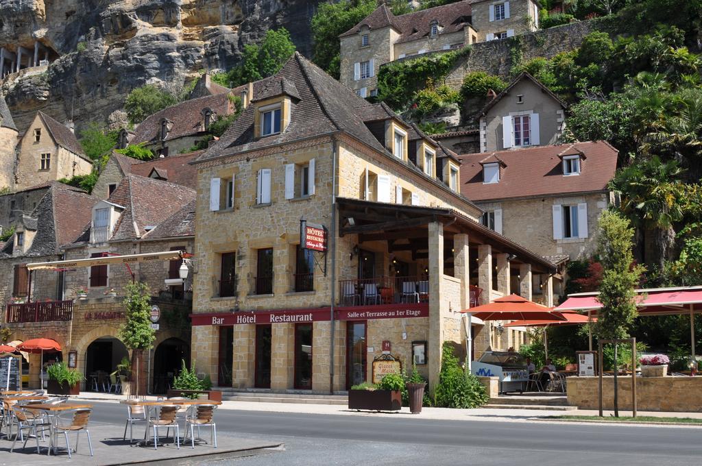 Auberge Des Platanes 라로크가지악 외부 사진
